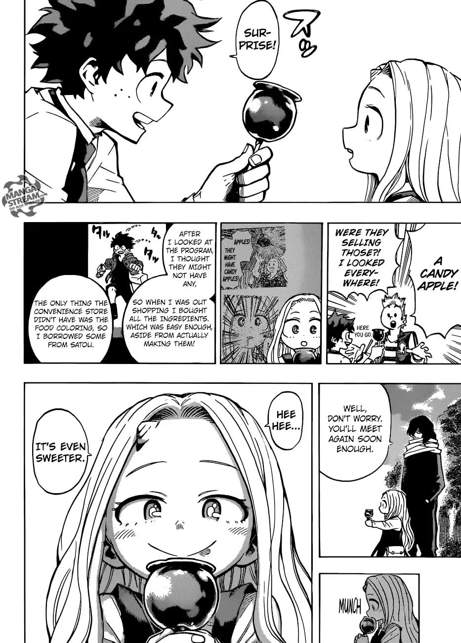 Boku no Hero Academia Chapter 183 page 15 - Chapter 183: Culture Festival All Day Long!
