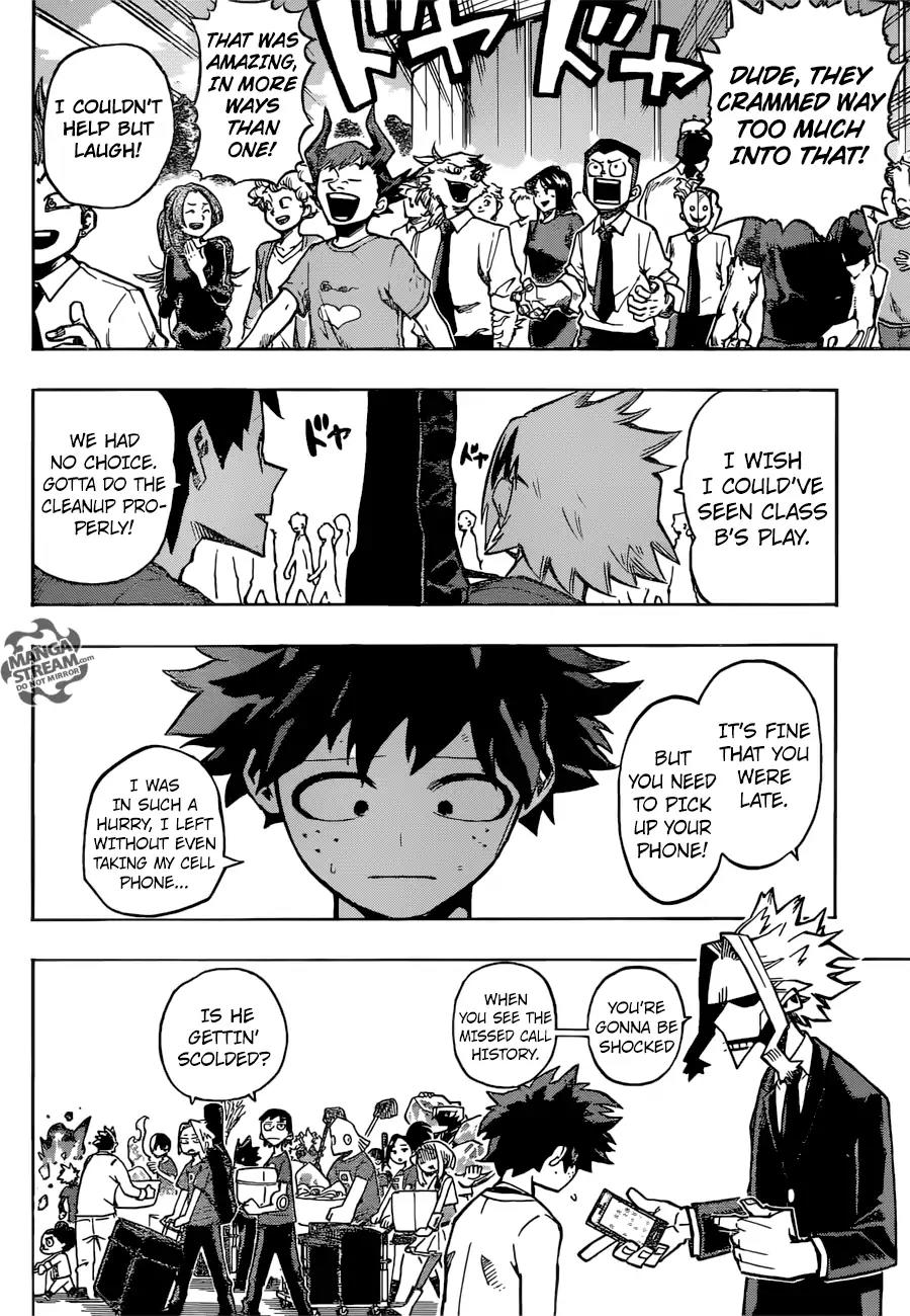 Boku no Hero Academia Chapter 183 page 3 - Chapter 183: Culture Festival All Day Long!