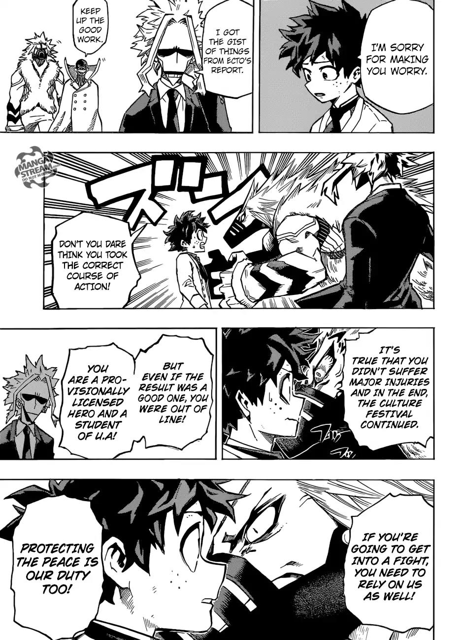 Boku no Hero Academia Chapter 183 page 4 - Chapter 183: Culture Festival All Day Long!
