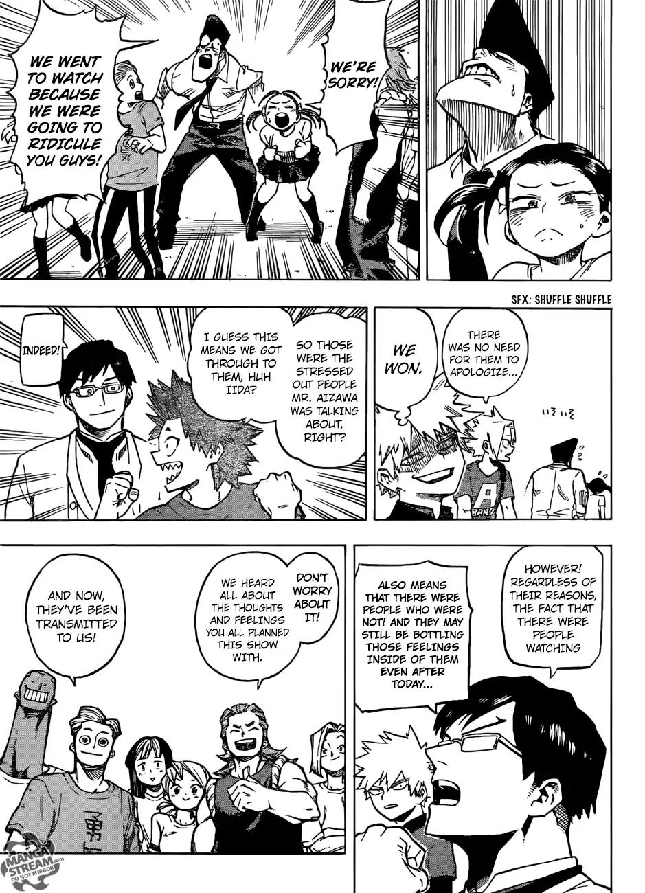 Boku no Hero Academia Chapter 183 page 8 - Chapter 183: Culture Festival All Day Long!