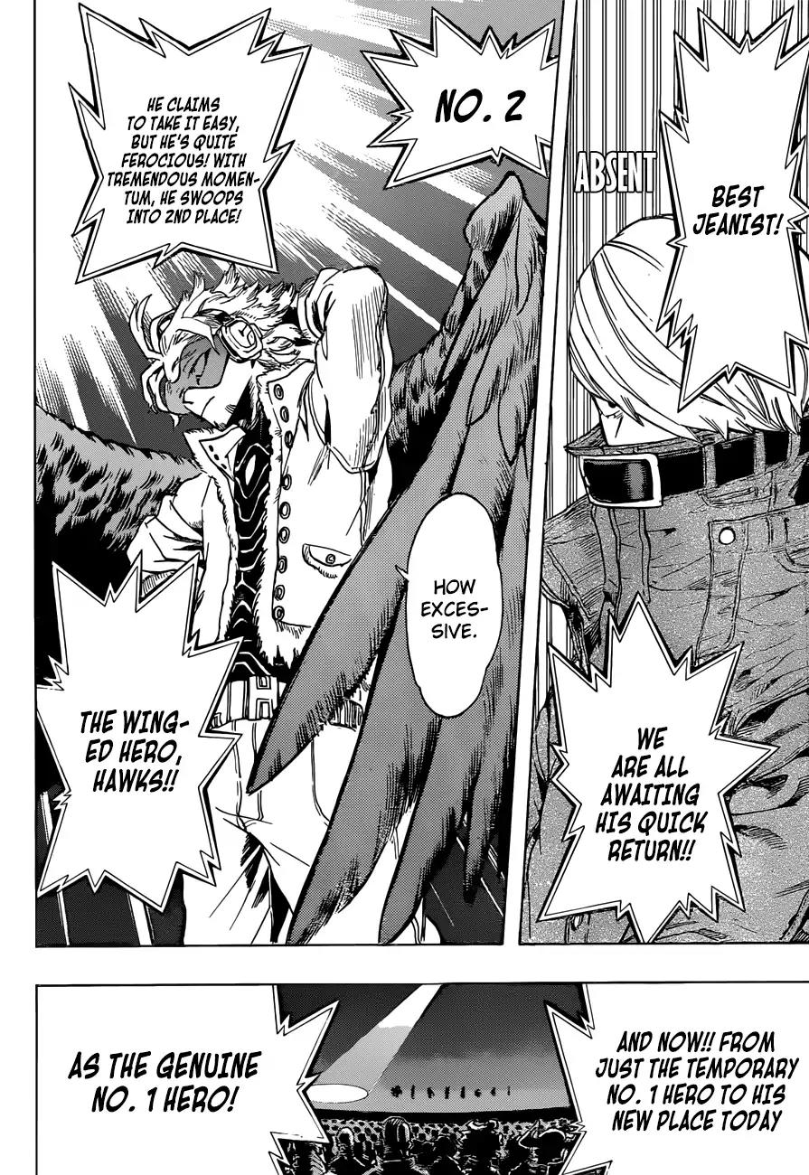 Boku no Hero Academia Chapter 184 page 17 - Chapter 184: JP Hero Billboard Chart
