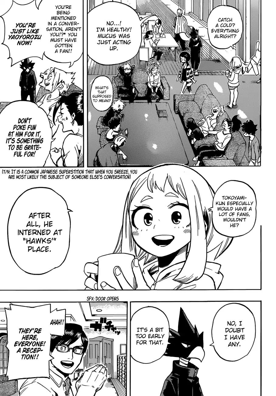Boku no Hero Academia Chapter 184 page 6 - Chapter 184: JP Hero Billboard Chart
