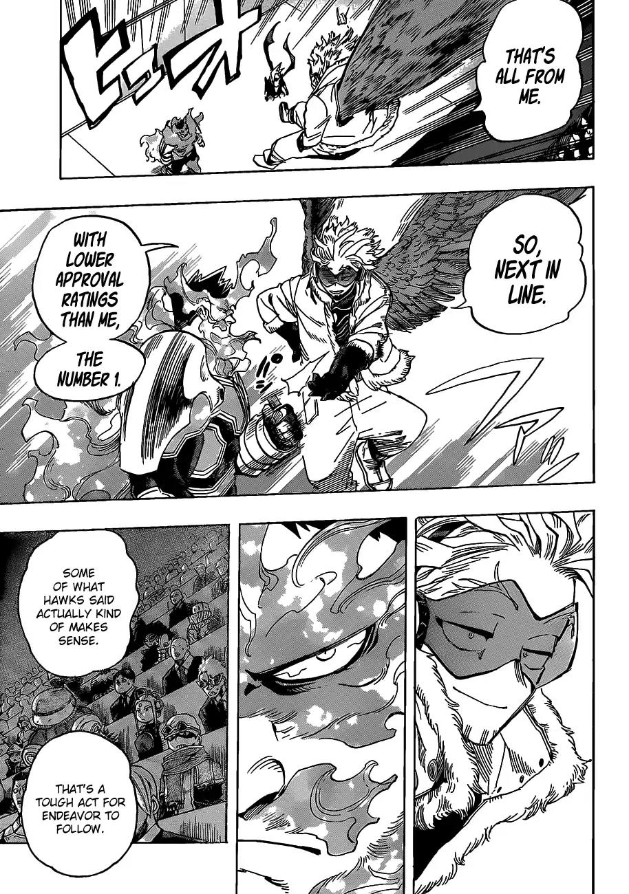 Boku no Hero Academia Chapter 185 page 10 - Chapter 185: Hawks, The Winged Hero