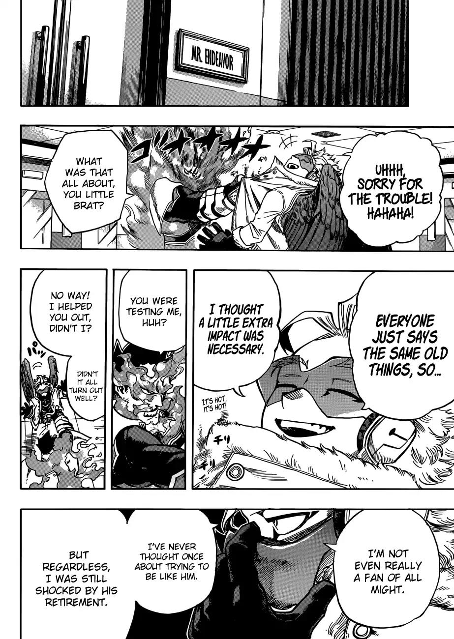 Boku no Hero Academia Chapter 185 page 13 - Chapter 185: Hawks, The Winged Hero