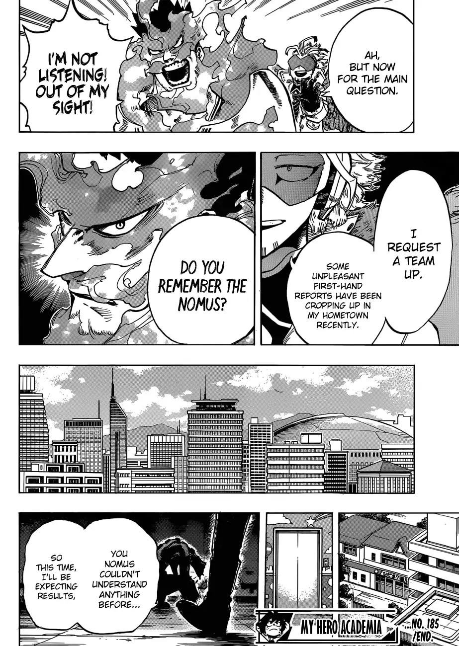 Boku no Hero Academia Chapter 185 page 15 - Chapter 185: Hawks, The Winged Hero