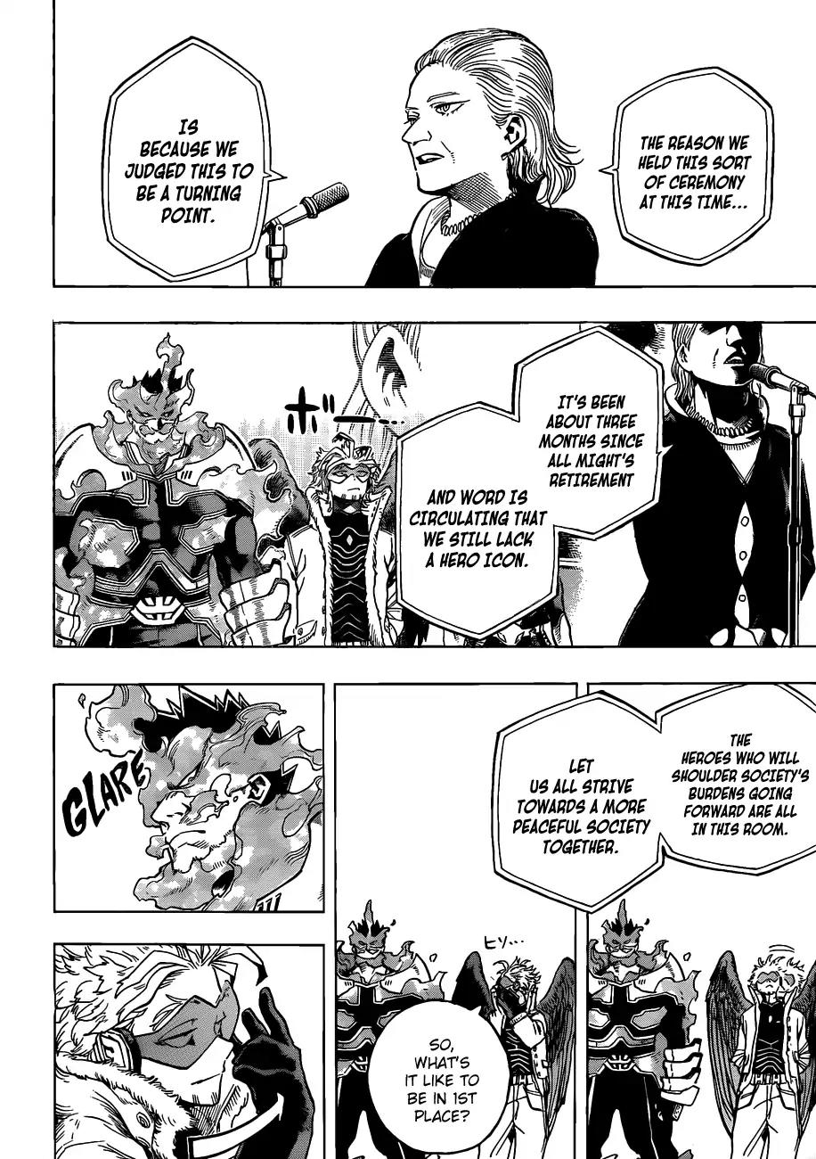 Boku no Hero Academia Chapter 185 page 3 - Chapter 185: Hawks, The Winged Hero