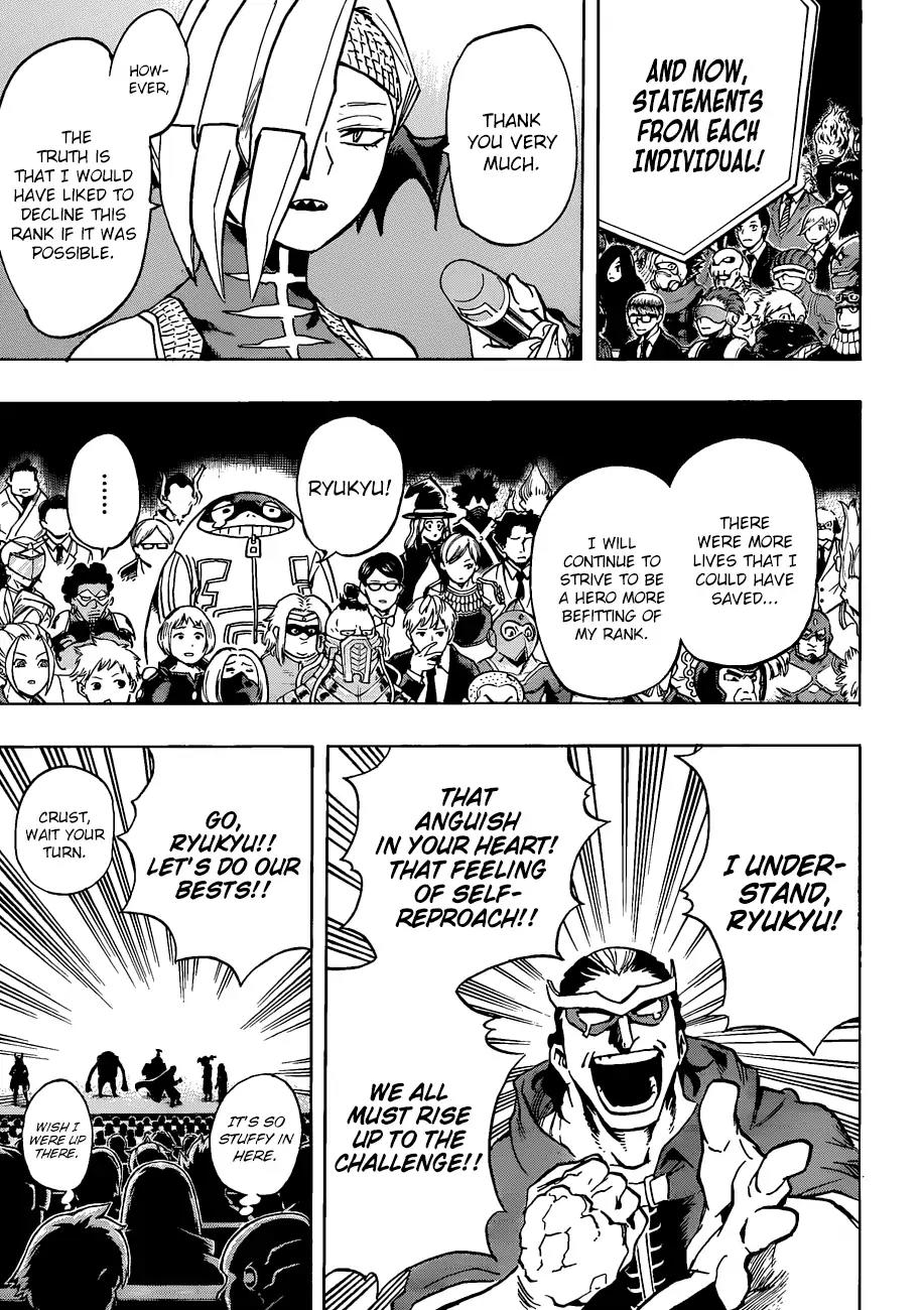 Boku no Hero Academia Chapter 185 page 4 - Chapter 185: Hawks, The Winged Hero