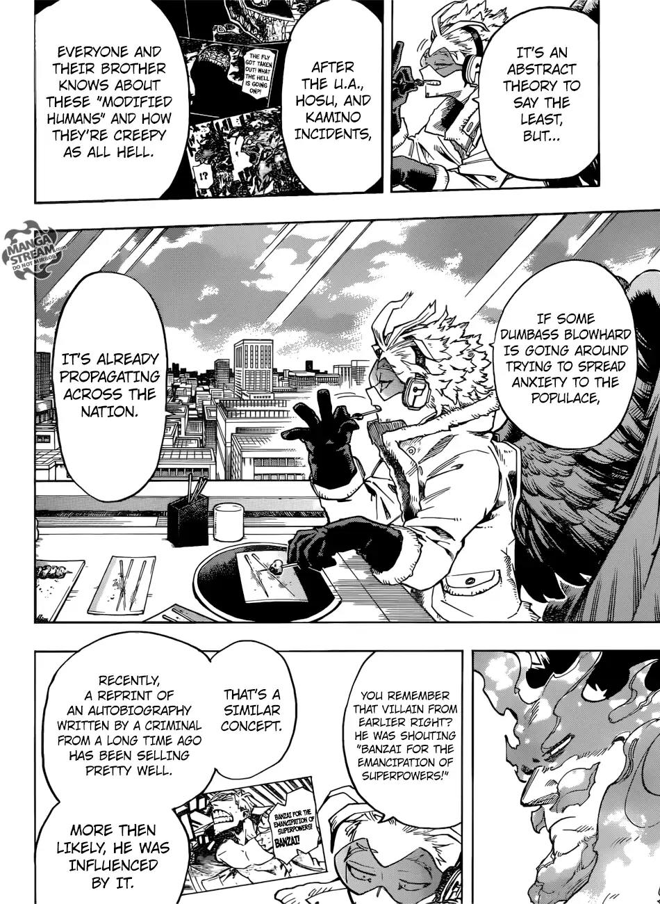 Boku no Hero Academia Chapter 186 page 12 - Chapter 186: Endeavor And Hawks