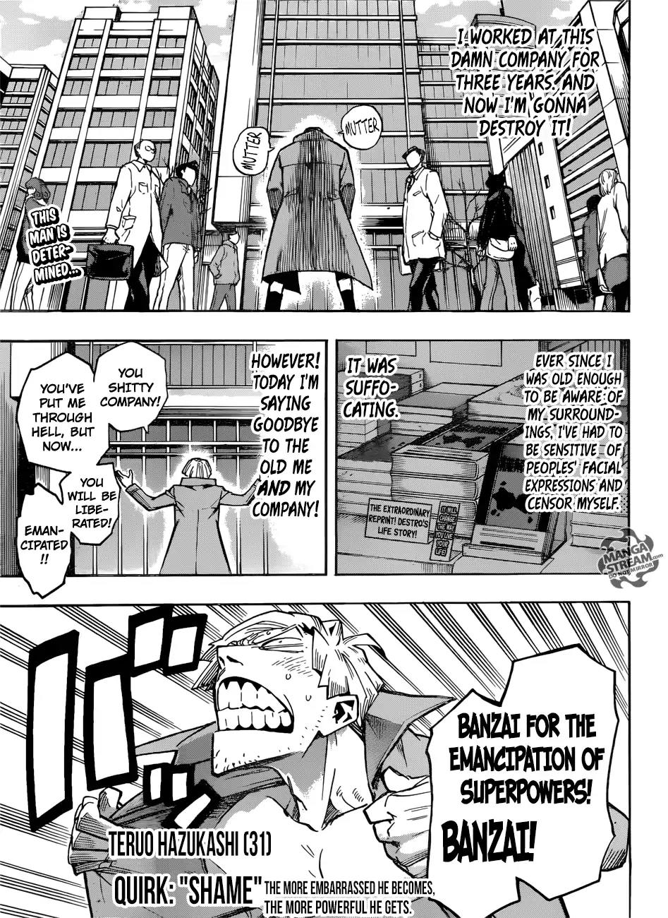 Boku no Hero Academia Chapter 186 page 3 - Chapter 186: Endeavor And Hawks