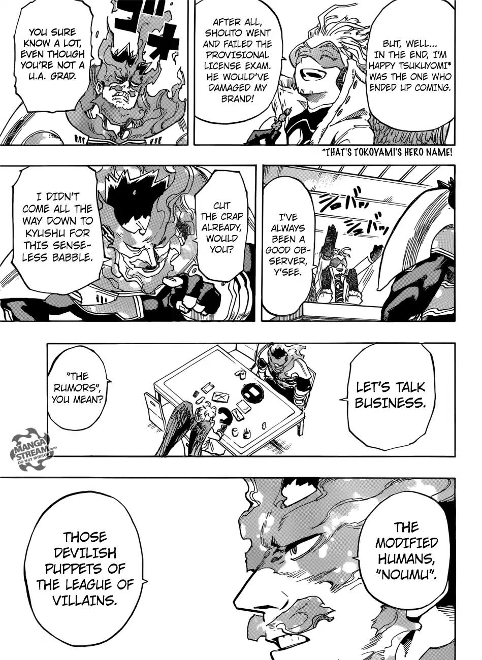 Boku no Hero Academia Chapter 186 page 9 - Chapter 186: Endeavor And Hawks