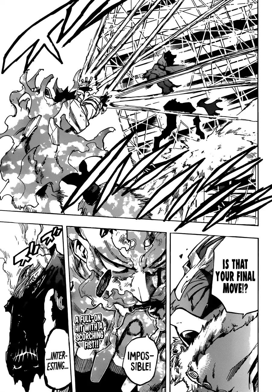 Boku no Hero Academia Chapter 187 page 17 - Chapter 187: Toast ‘em, Todoro-kill! V.S The Nomu: High-End