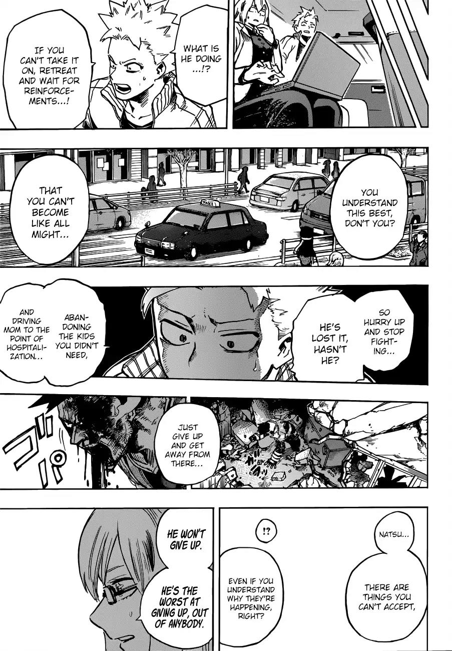 Boku no Hero Academia Chapter 189 page 8 - Chapter 189: Why He Continues To Stand