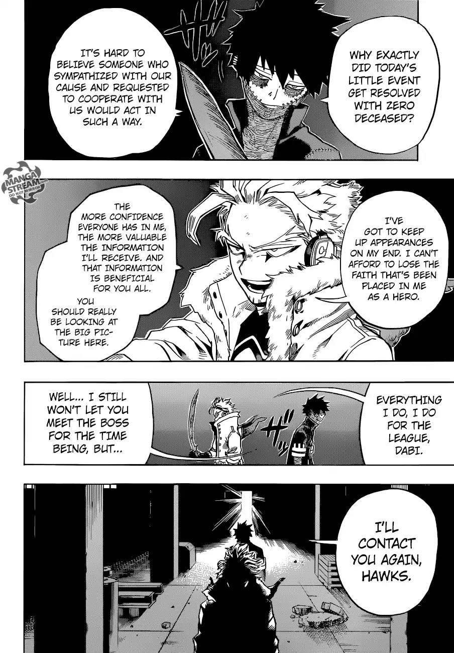 Boku no Hero Academia Chapter 191 page 13 - Chapter 191: Dabi/Hawks/Endeavor