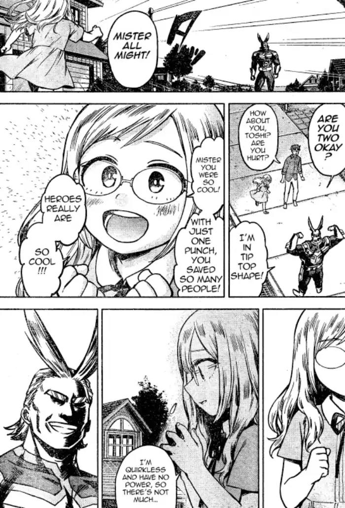 Boku no Hero Academia Chapter 192.5 page 11 - Chapter 192.5: Everyone is Surely Someone’s Hero