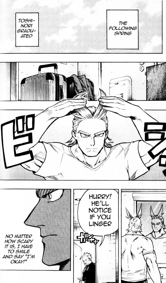 Boku no Hero Academia Chapter 192.6 page 8 - Chapter 192.6: All Might Rising