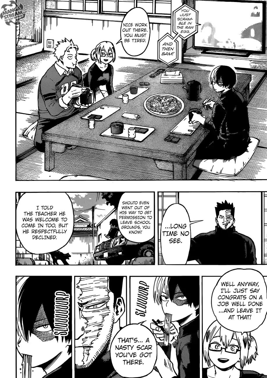 Boku no Hero Academia Chapter 192 page 10 - Chapter 192: The Todoroki Household