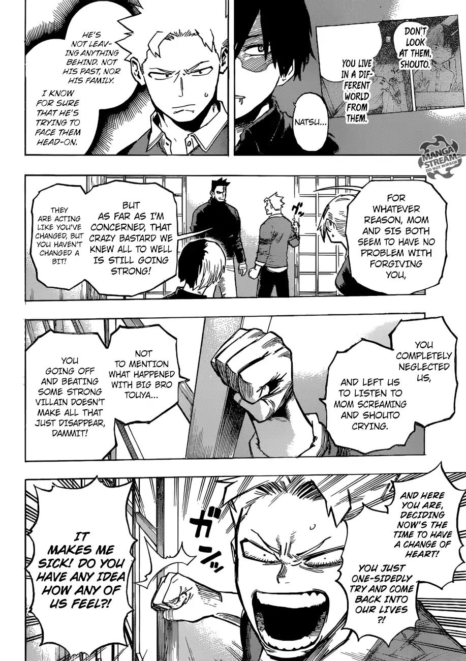 Boku no Hero Academia Chapter 192 page 12 - Chapter 192: The Todoroki Household