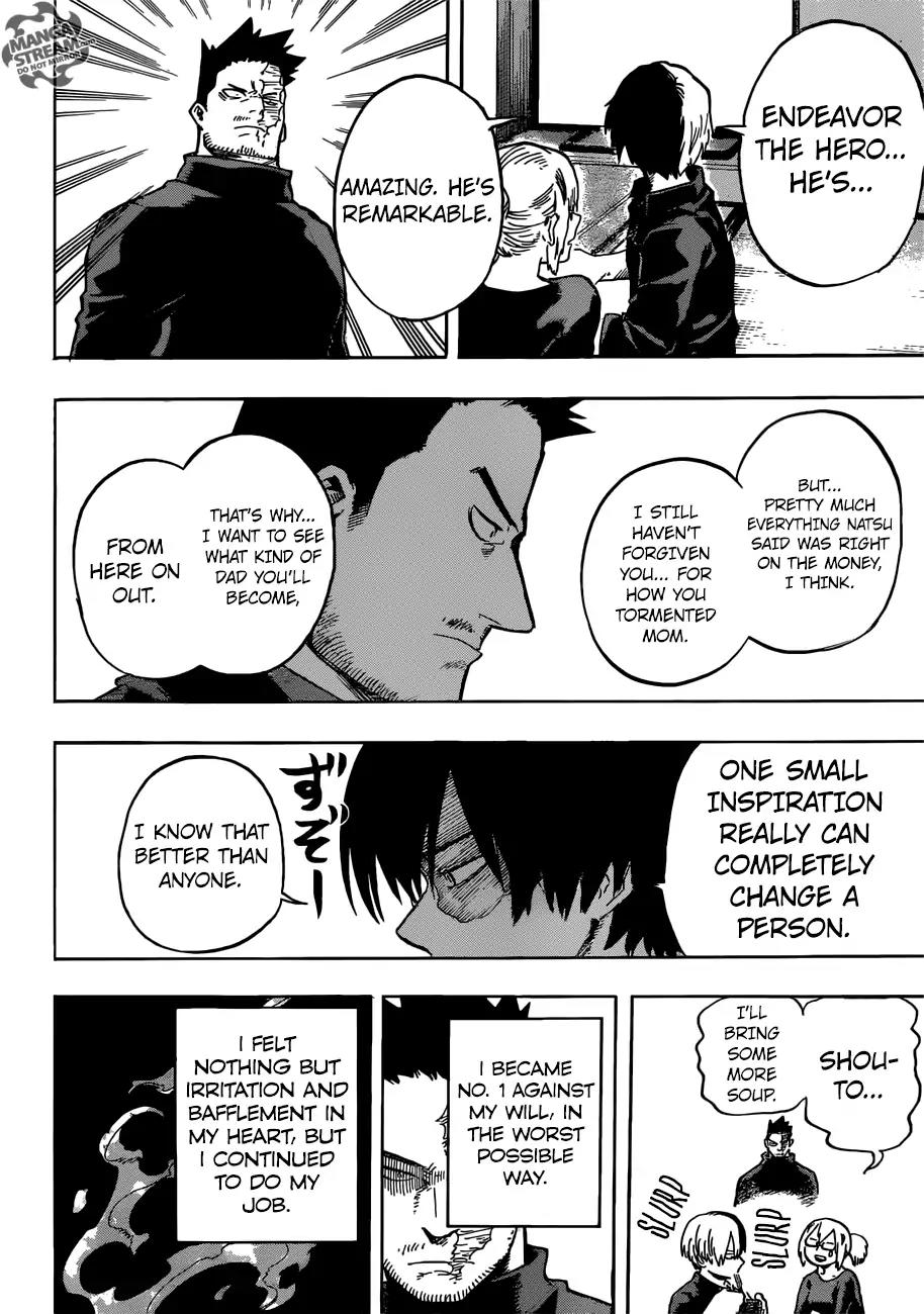 Boku no Hero Academia Chapter 192 page 16 - Chapter 192: The Todoroki Household