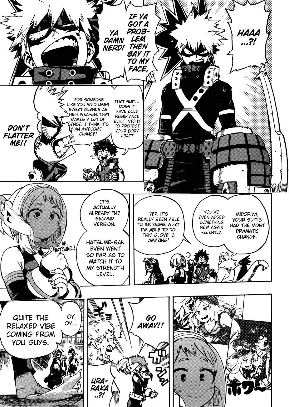 Boku no Hero Academia Chapter 194 page 10 - Chapter 194: Wintery Sky! U.A. High!