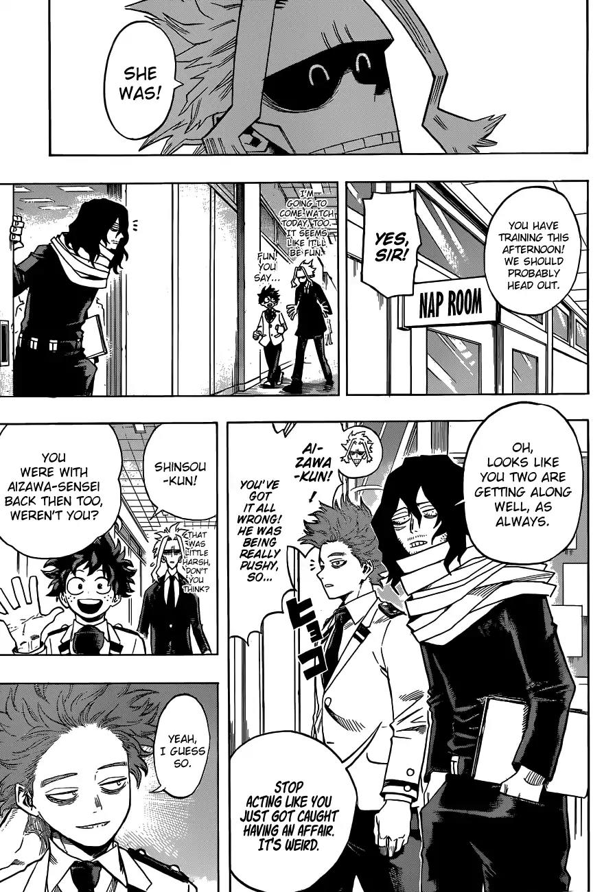 Boku no Hero Academia Chapter 194 page 8 - Chapter 194: Wintery Sky! U.A. High!