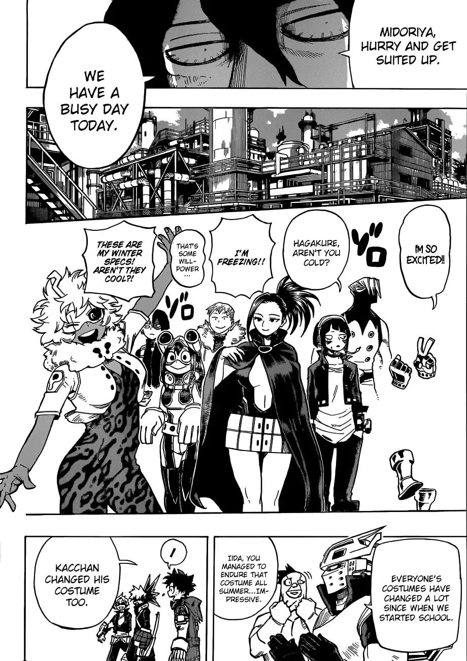 Boku no Hero Academia Chapter 194 page 9 - Chapter 194: Wintery Sky! U.A. High!
