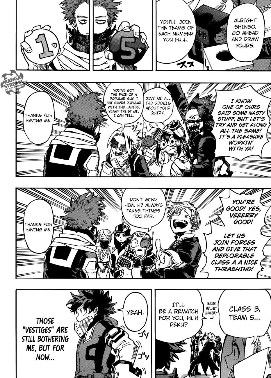 Boku no Hero Academia Chapter 195 page 10 - Chapter 195: Clash! Class A vs. Class B