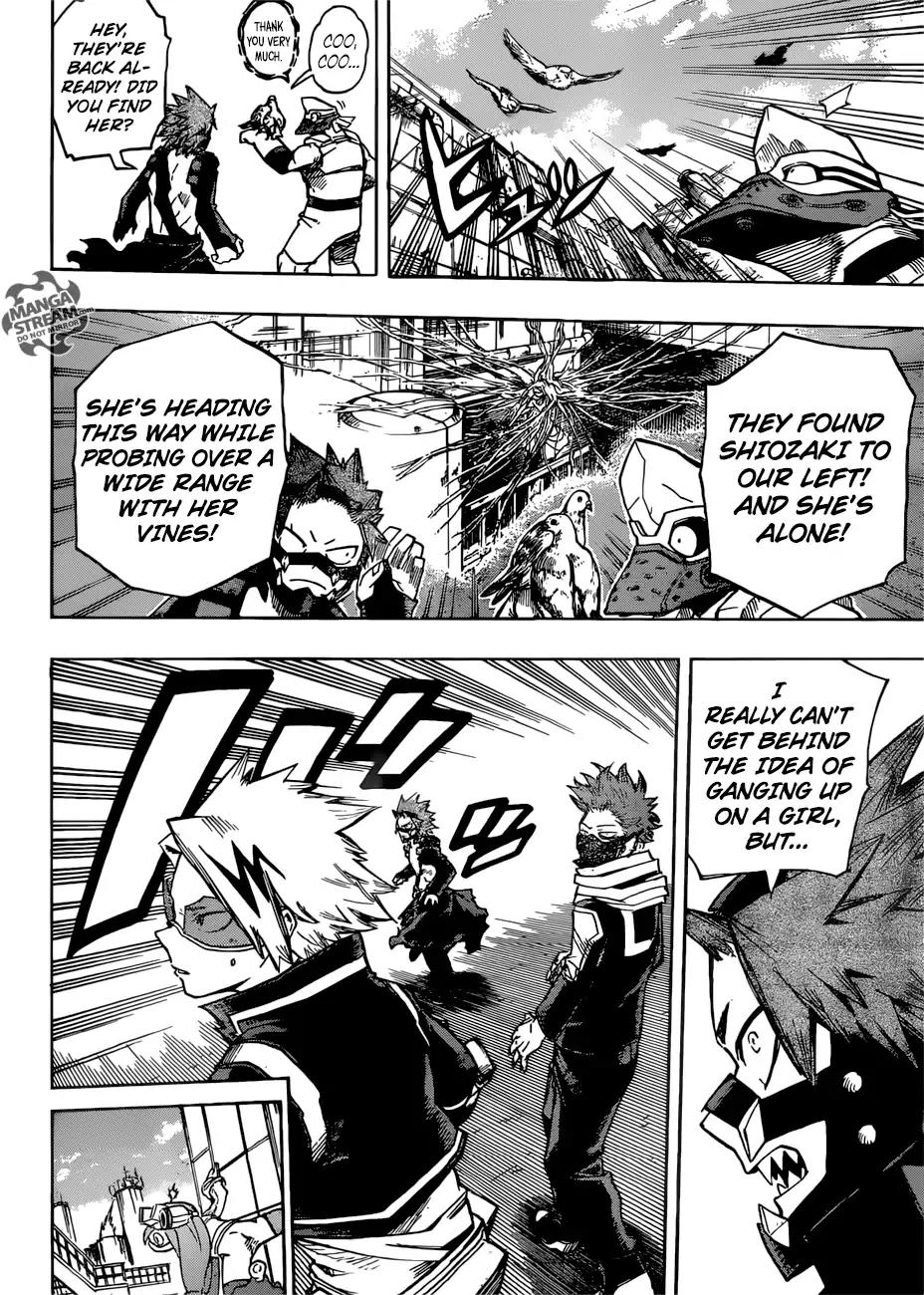 Boku no Hero Academia Chapter 195 page 14 - Chapter 195: Clash! Class A vs. Class B