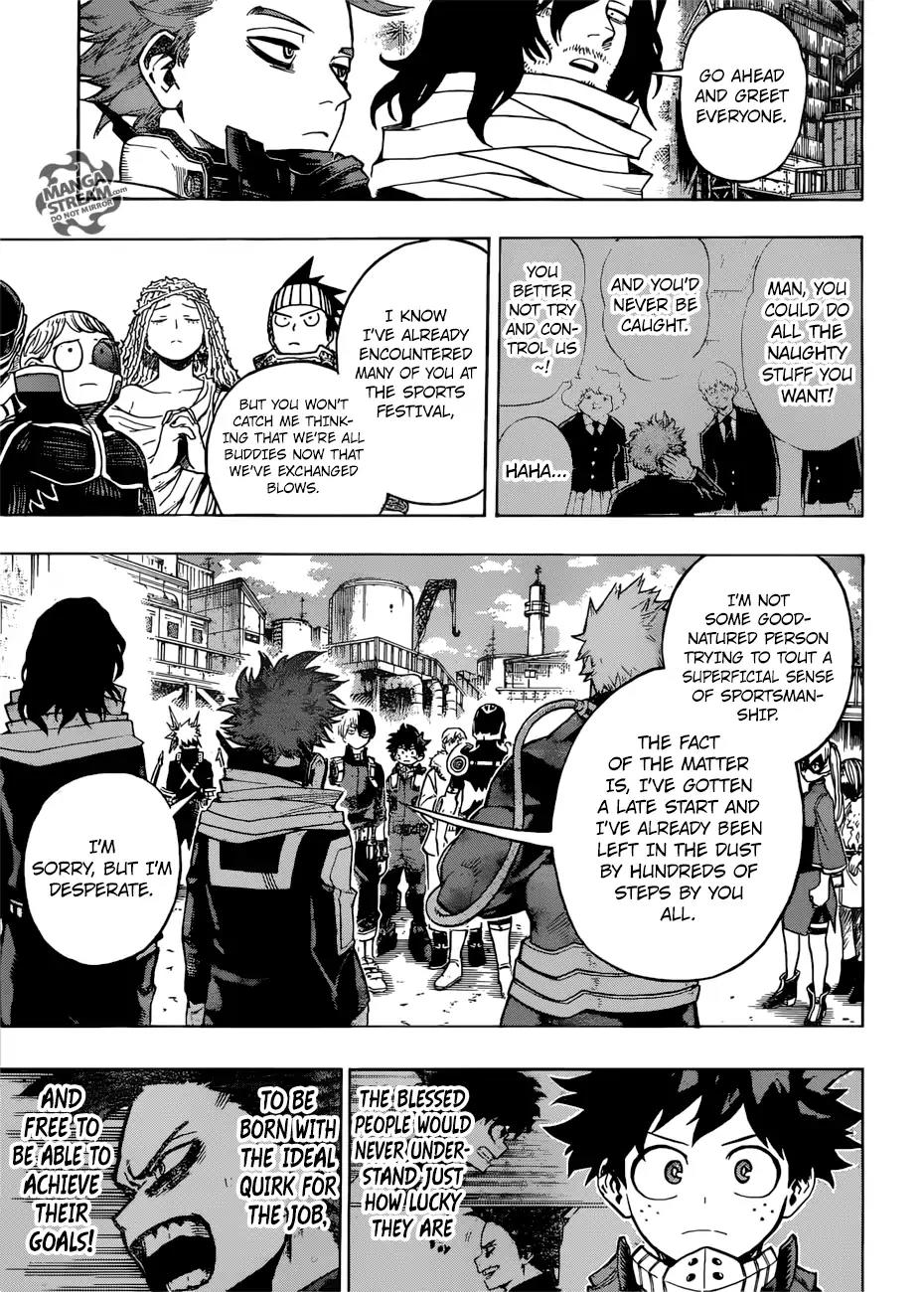 Boku no Hero Academia Chapter 195 page 4 - Chapter 195: Clash! Class A vs. Class B