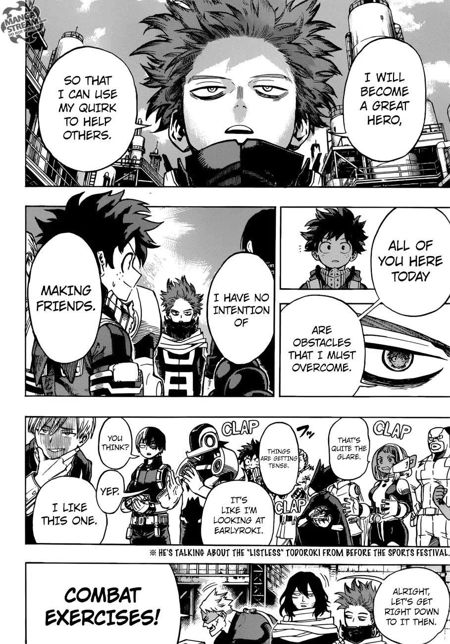 Boku no Hero Academia Chapter 195 page 5 - Chapter 195: Clash! Class A vs. Class B