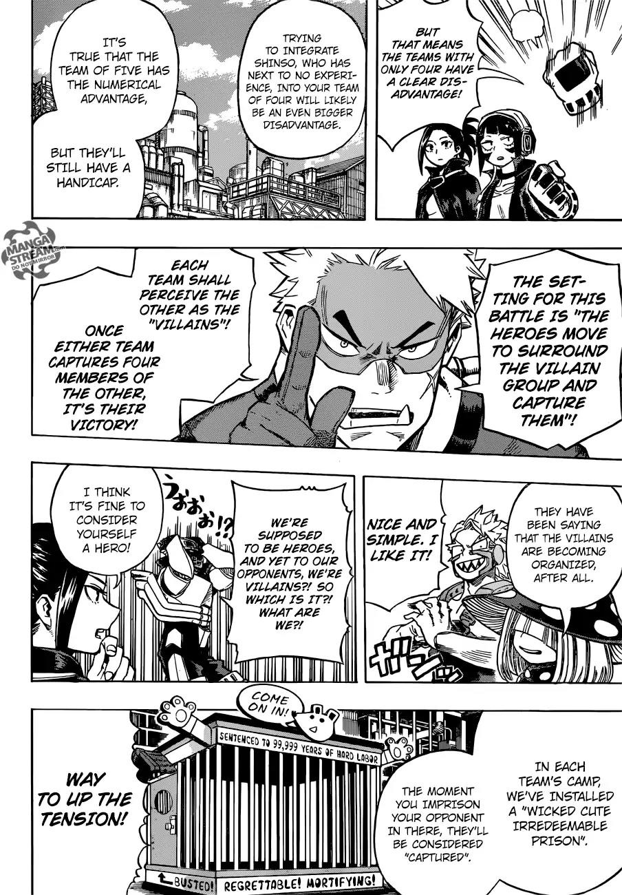 Boku no Hero Academia Chapter 195 page 7 - Chapter 195: Clash! Class A vs. Class B