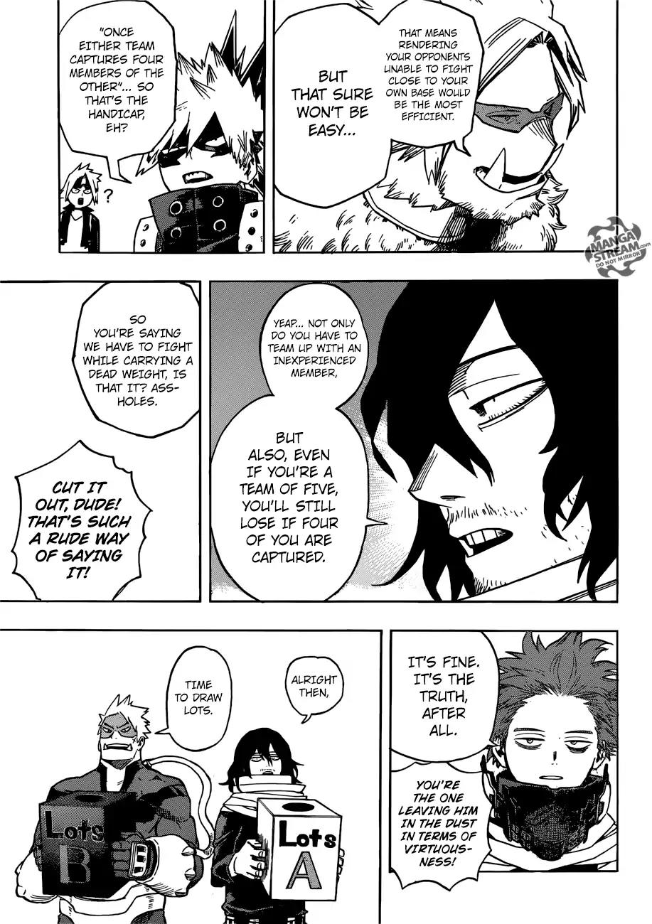 Boku no Hero Academia Chapter 195 page 8 - Chapter 195: Clash! Class A vs. Class B