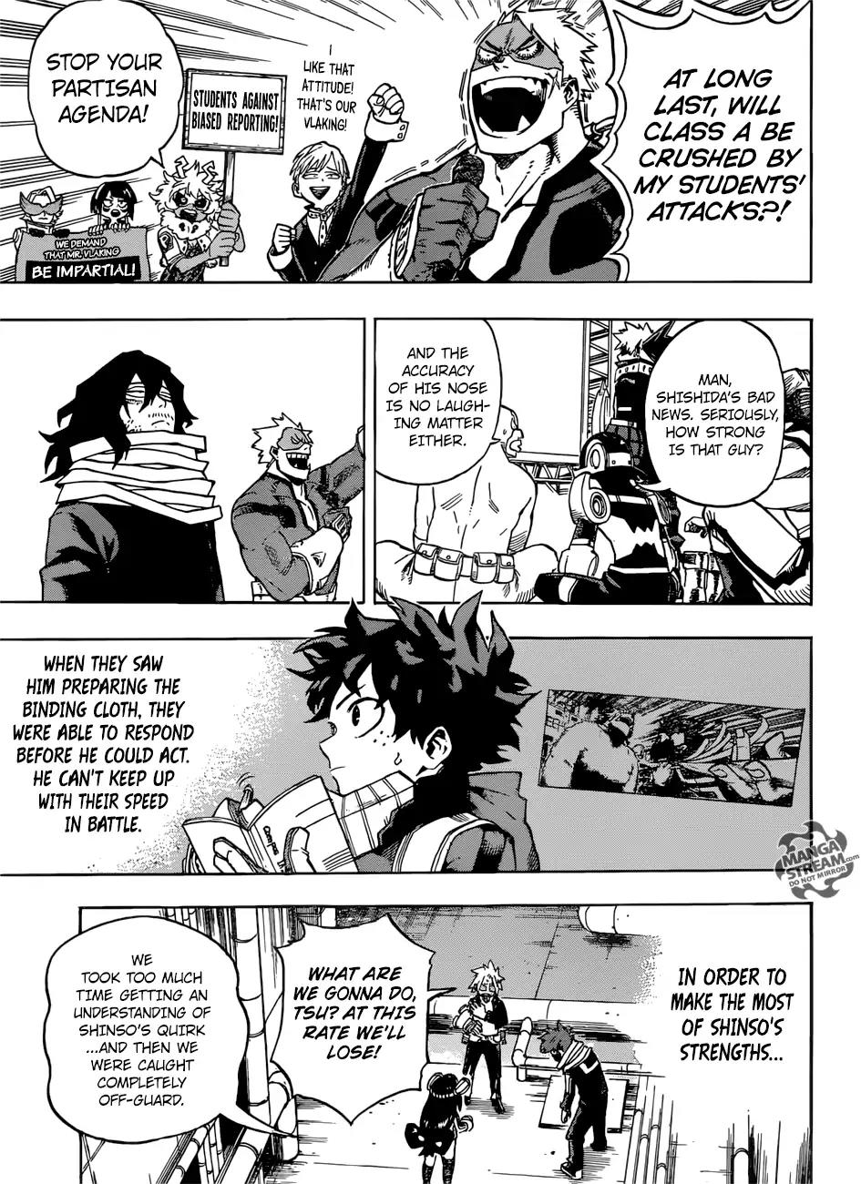 Boku no Hero Academia Chapter 196 page 11 - Chapter 196: Go Get 'Em, Shinso!