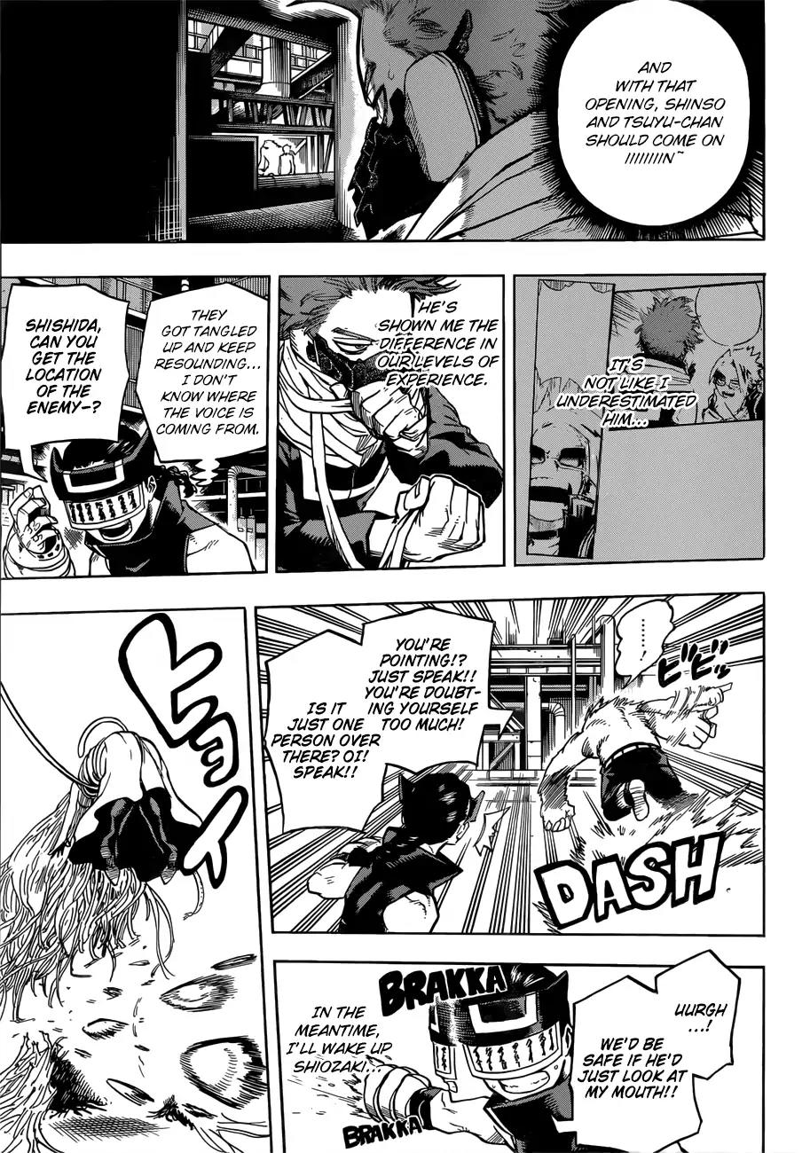 Boku no Hero Academia Chapter 197 page 10 - Chapter 197: Trading Shots of "Quirk"