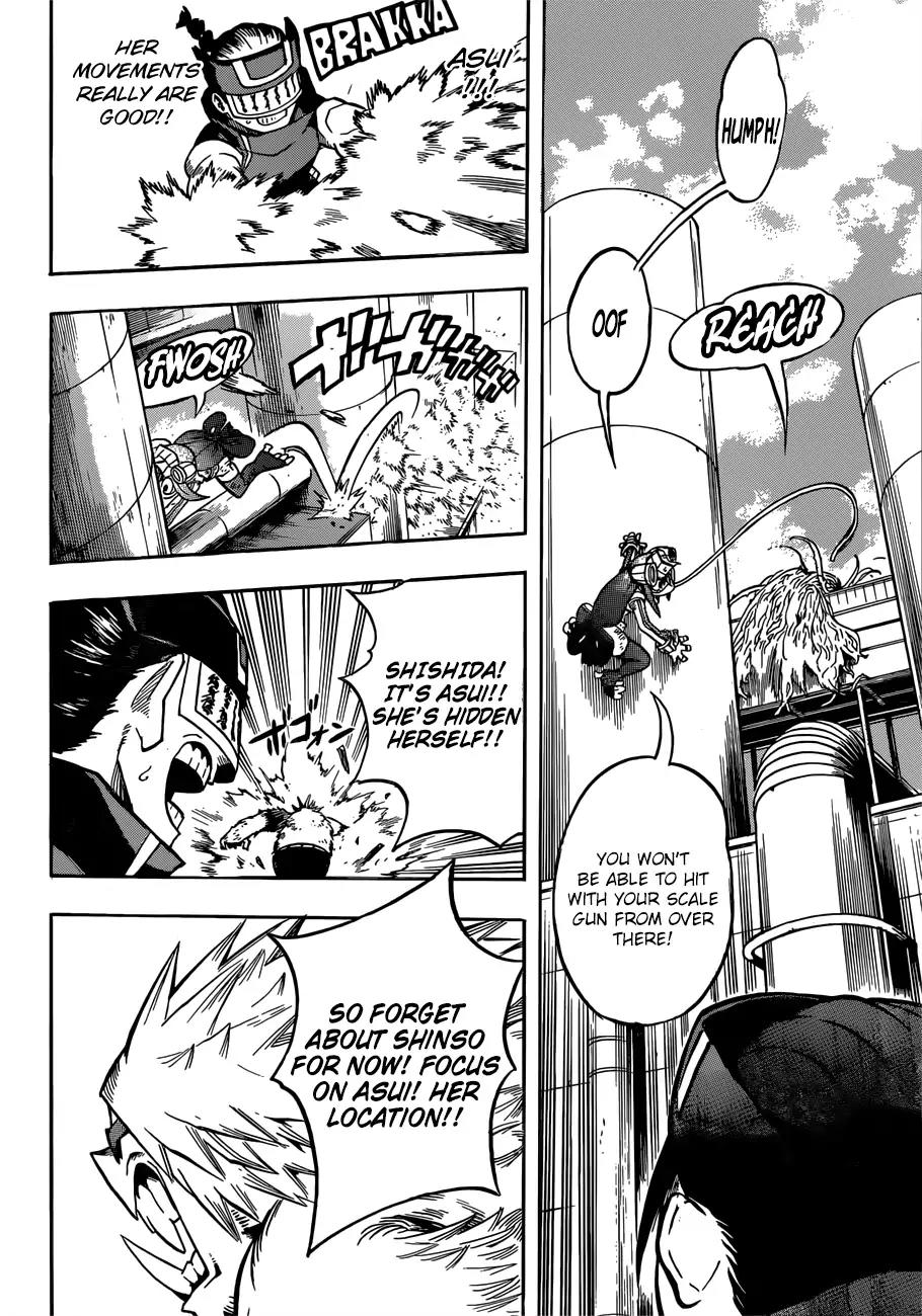Boku no Hero Academia Chapter 197 page 11 - Chapter 197: Trading Shots of "Quirk"