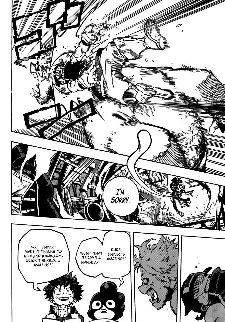 Boku no Hero Academia Chapter 197 page 15 - Chapter 197: Trading Shots of "Quirk"
