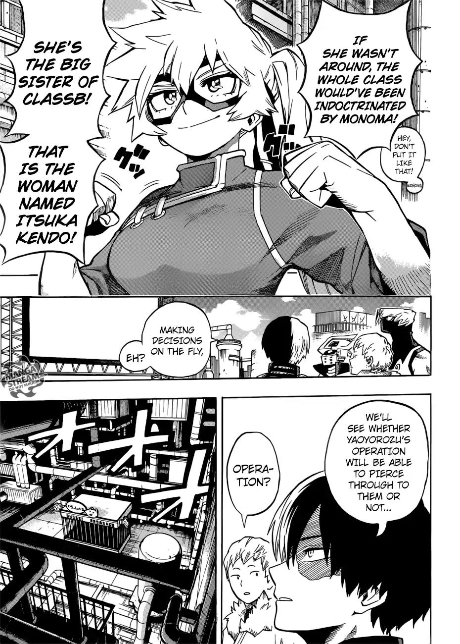 Boku no Hero Academia Chapter 198 page 10 - Chapter 198: At times one must stop and analyze the current situation! It's essential!