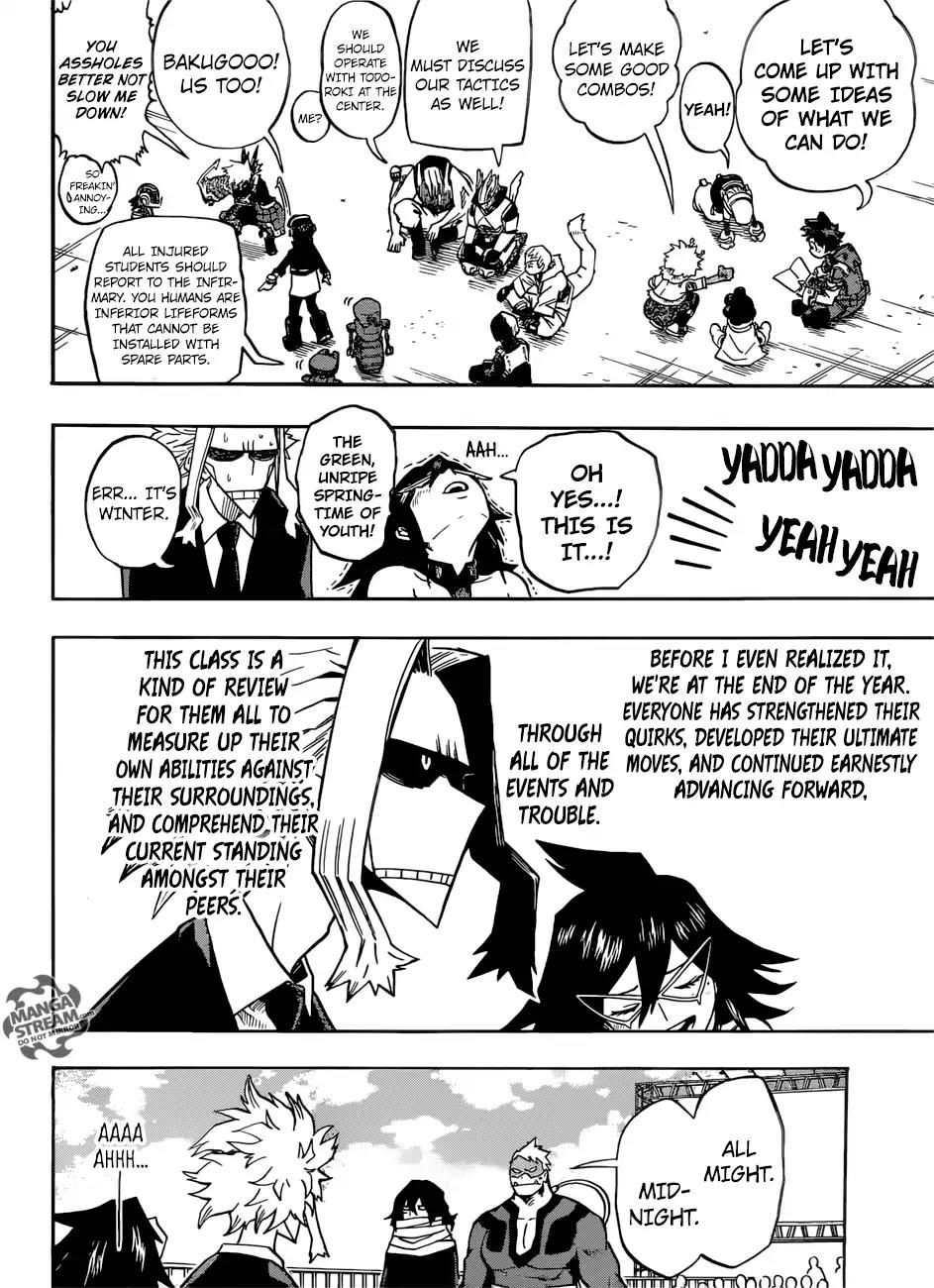 Boku no Hero Academia Chapter 198 page 5 - Chapter 198: At times one must stop and analyze the current situation! It's essential!