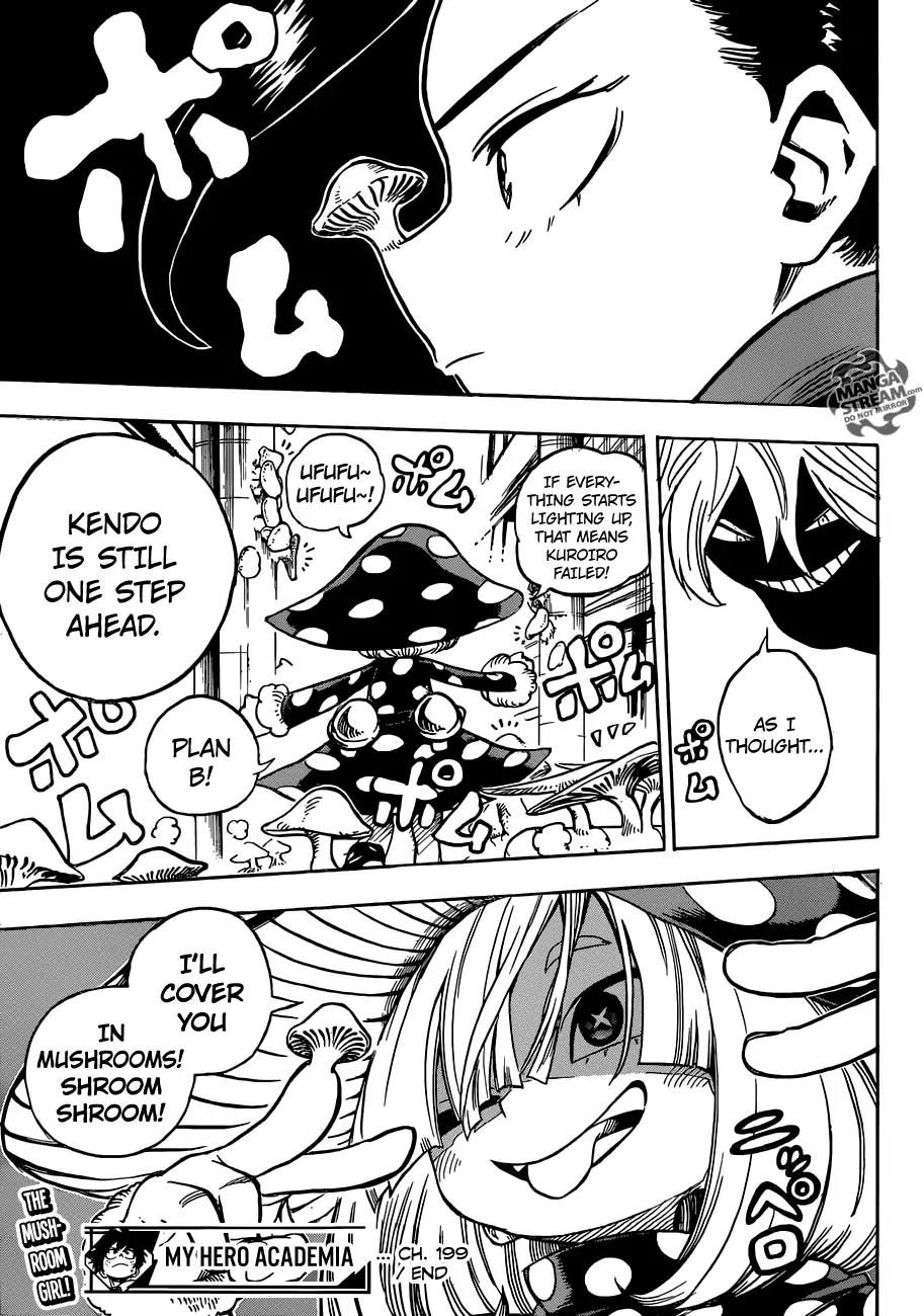 Boku no Hero Academia Chapter 199 page 14 - Chapter 199: Impromptu New Move Operation!
