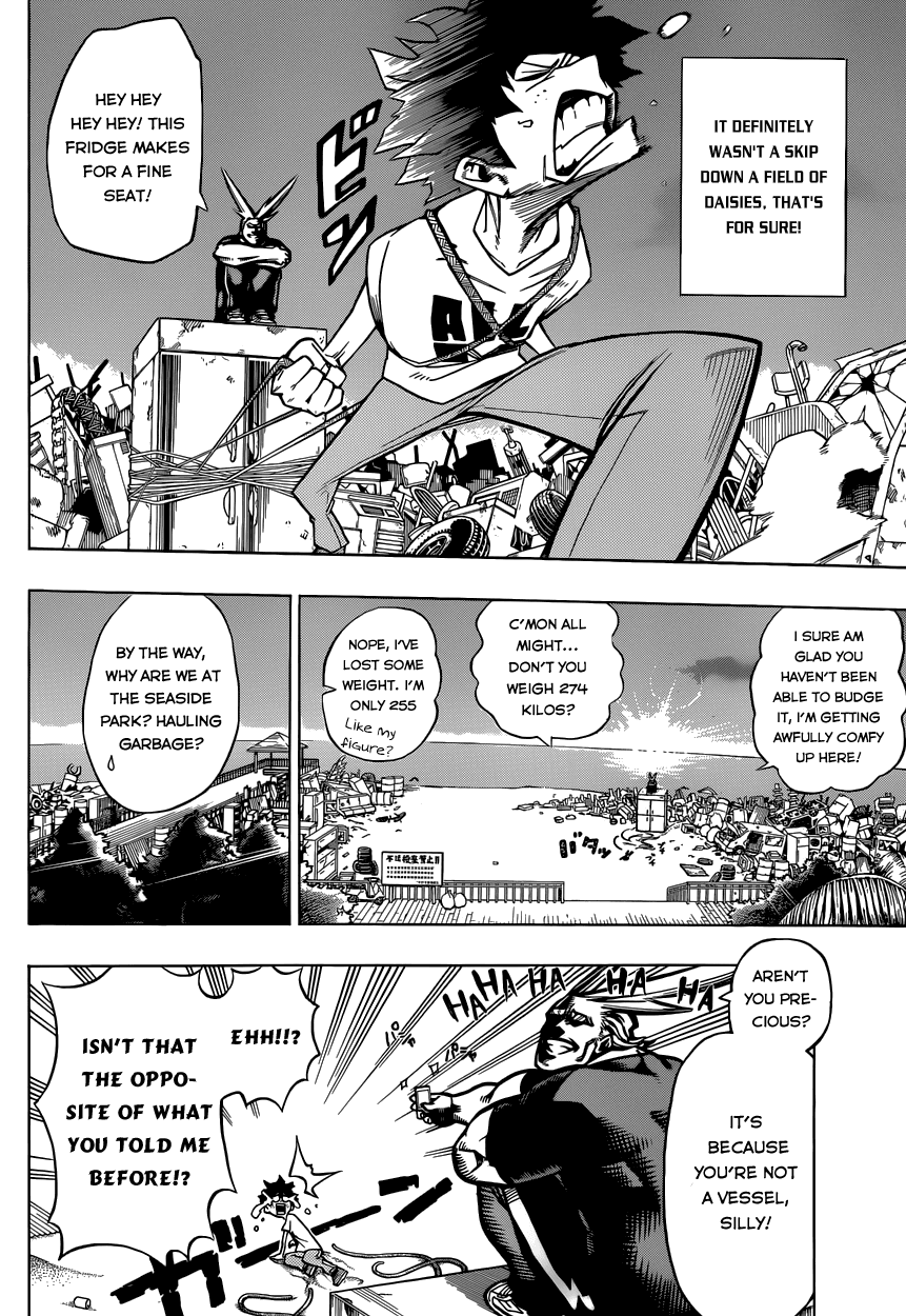Boku no Hero Academia Chapter 2 page 10 - Chapter 2: Roaring Muscles!