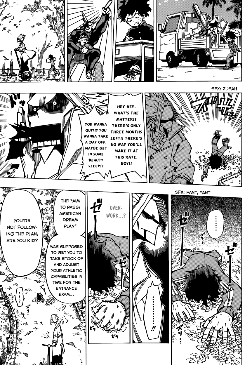 Boku no Hero Academia Chapter 2 page 17 - Chapter 2: Roaring Muscles!