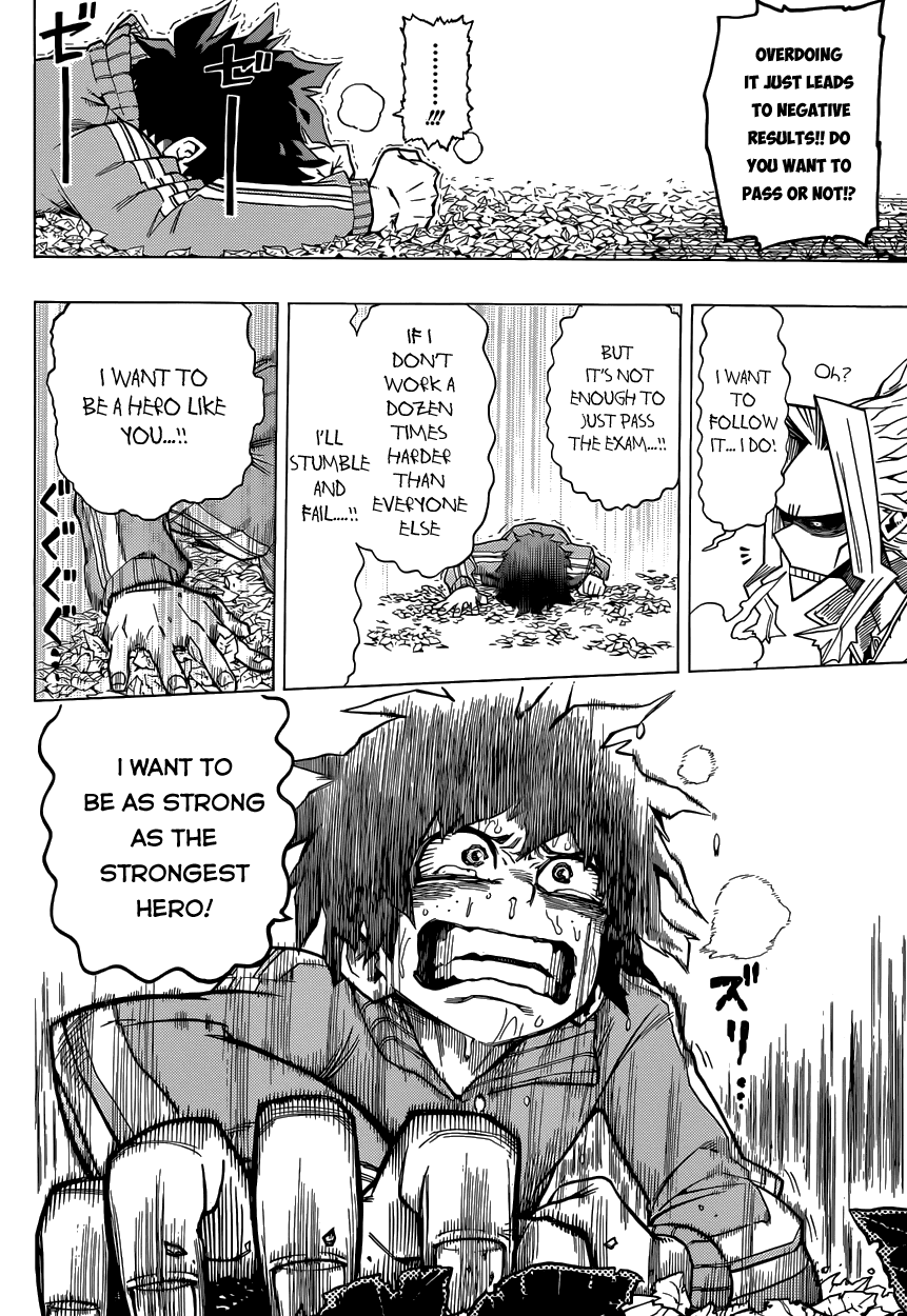 Boku no Hero Academia Chapter 2 page 18 - Chapter 2: Roaring Muscles!