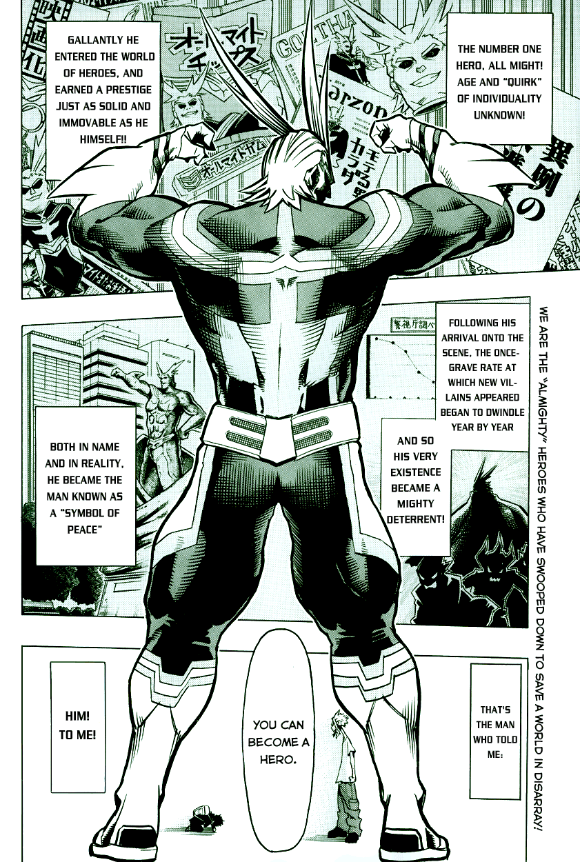 Boku no Hero Academia Chapter 2 page 2 - Chapter 2: Roaring Muscles!