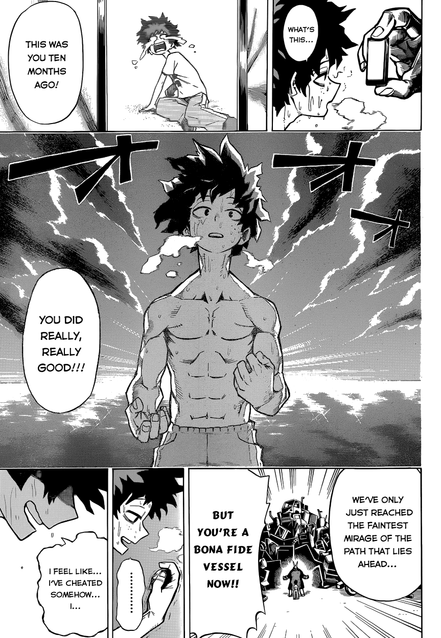 Boku no Hero Academia Chapter 2 page 23 - Chapter 2: Roaring Muscles!