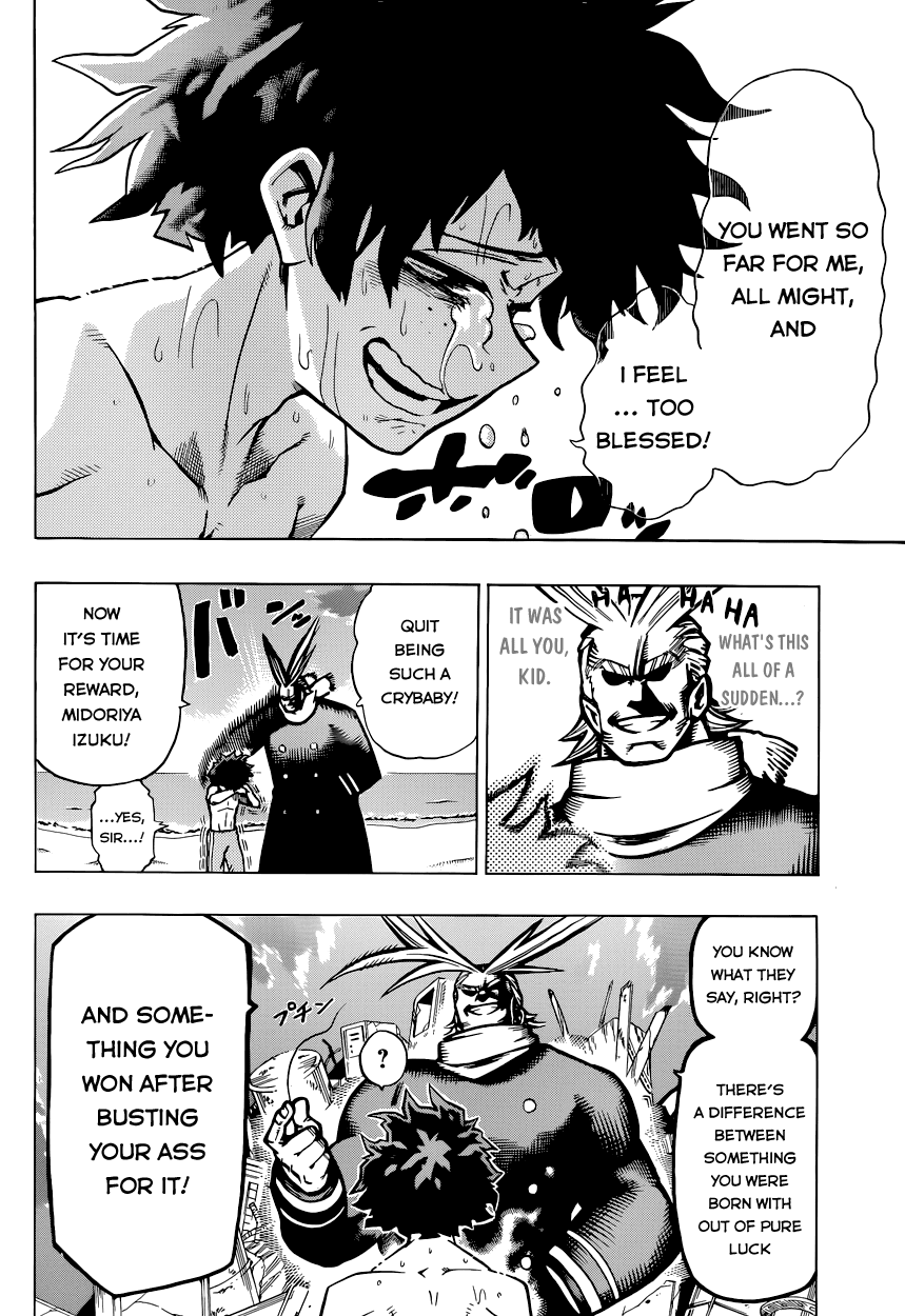 Boku no Hero Academia Chapter 2 page 24 - Chapter 2: Roaring Muscles!