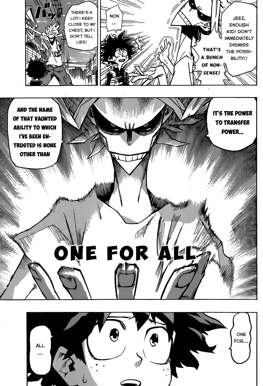 Boku no Hero Academia Chapter 2 page 7 - Chapter 2: Roaring Muscles!