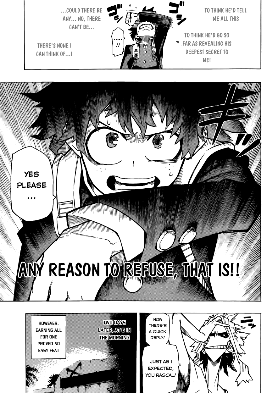 Boku no Hero Academia Chapter 2 page 9 - Chapter 2: Roaring Muscles!