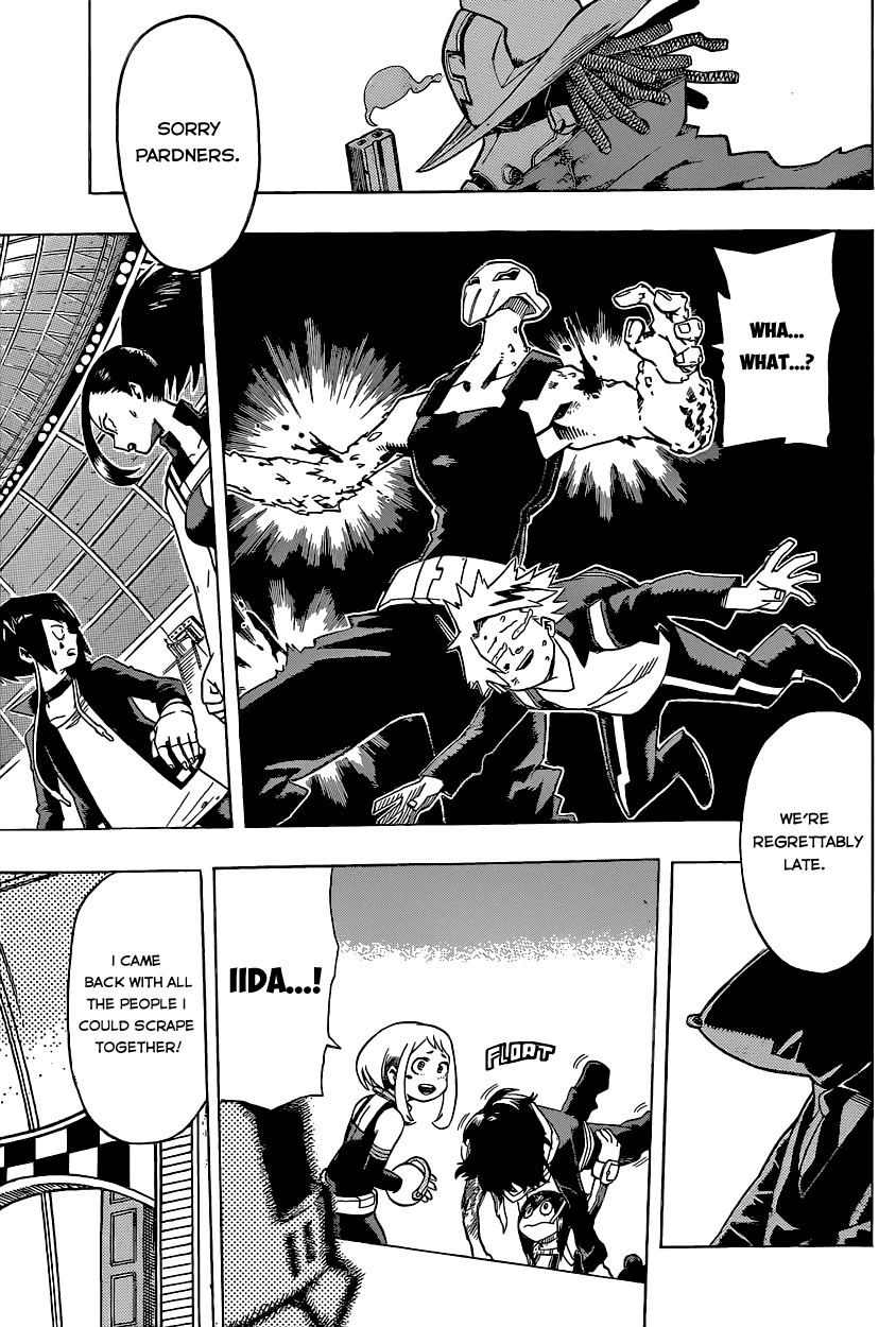 Boku no Hero Academia Chapter 20 page 15 - Chapter 20: The World of Pros