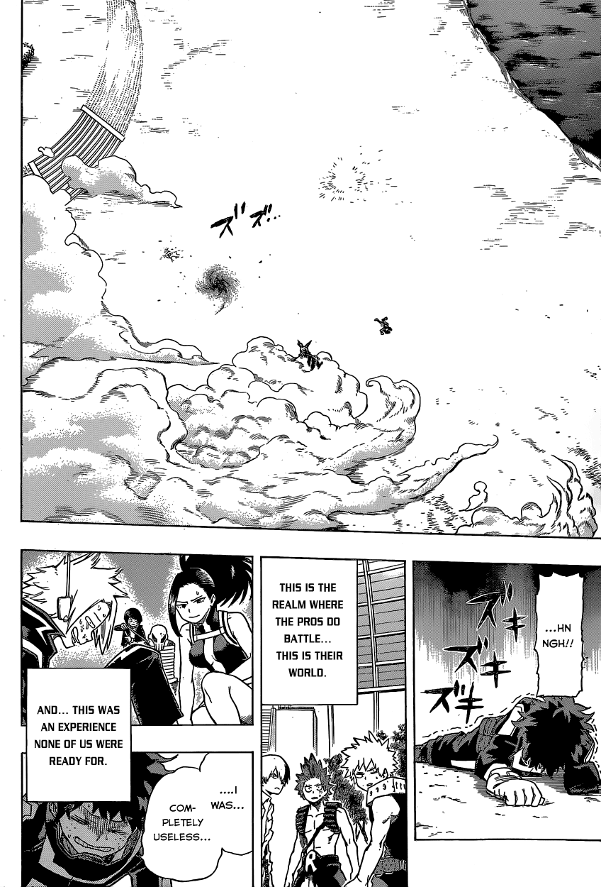 Boku no Hero Academia Chapter 20 page 19 - Chapter 20: The World of Pros