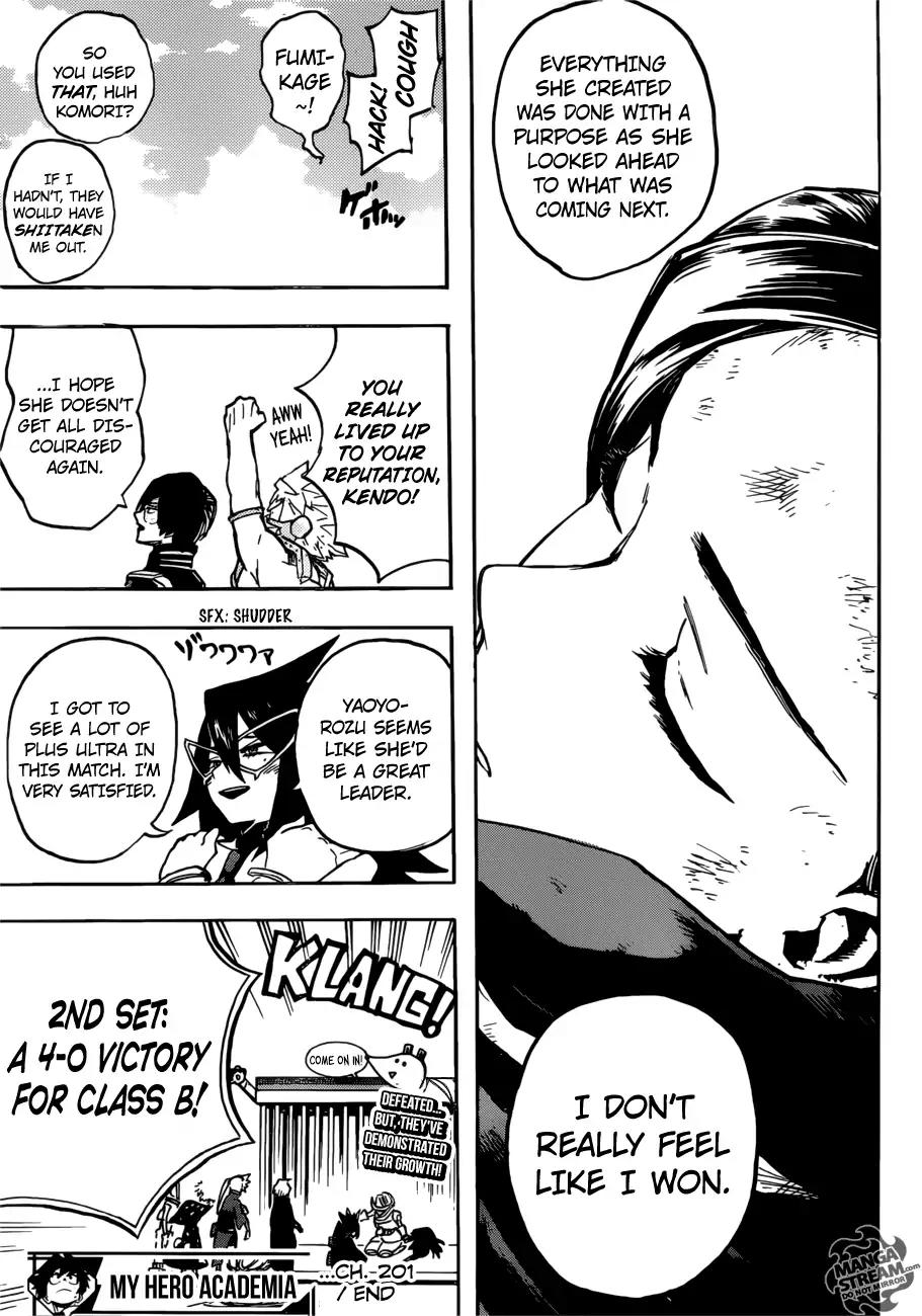 Boku no Hero Academia Chapter 201 page 14 - Chapter 201: Look Ahead to the Future