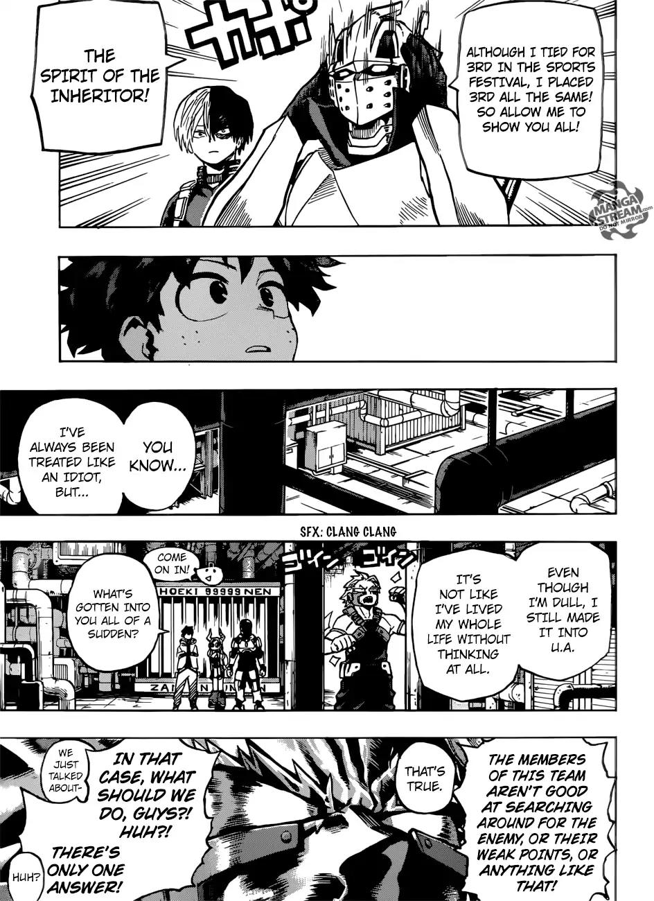 Boku no Hero Academia Chapter 202 page 10 - Chapter 202: 3rd Set